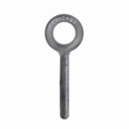Chicago Hardware Machinery Eye Bolt 2 in Shank, 1-3/32 in ID, Steel 11068 6